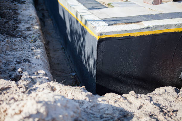 Professional Waterproofing technician working in Hamel, MN